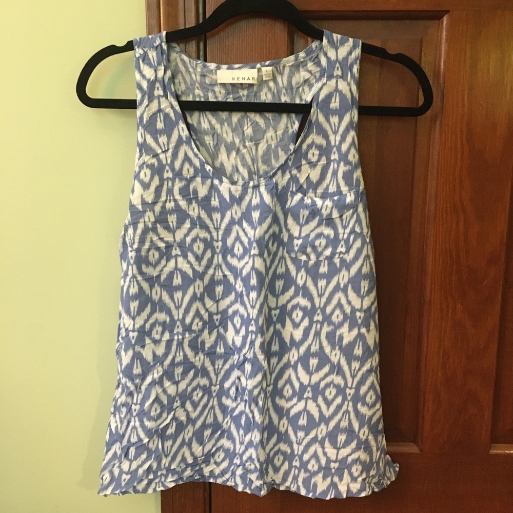 Kenar Racerback Tank Top, Size Large